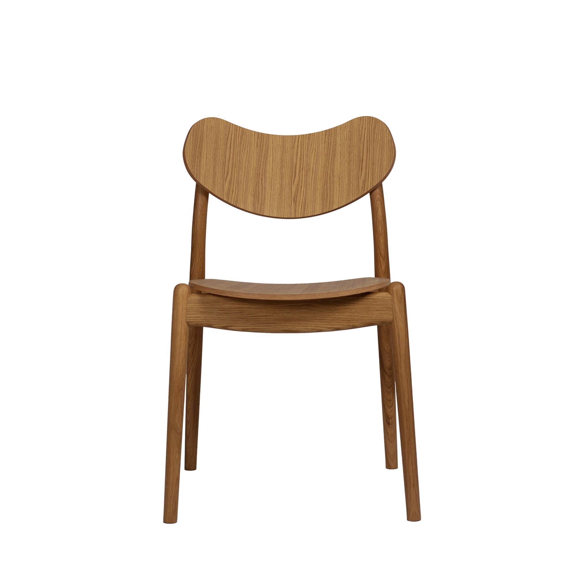 Ro Collection Hybrid Dining Chair Oiled Oak
