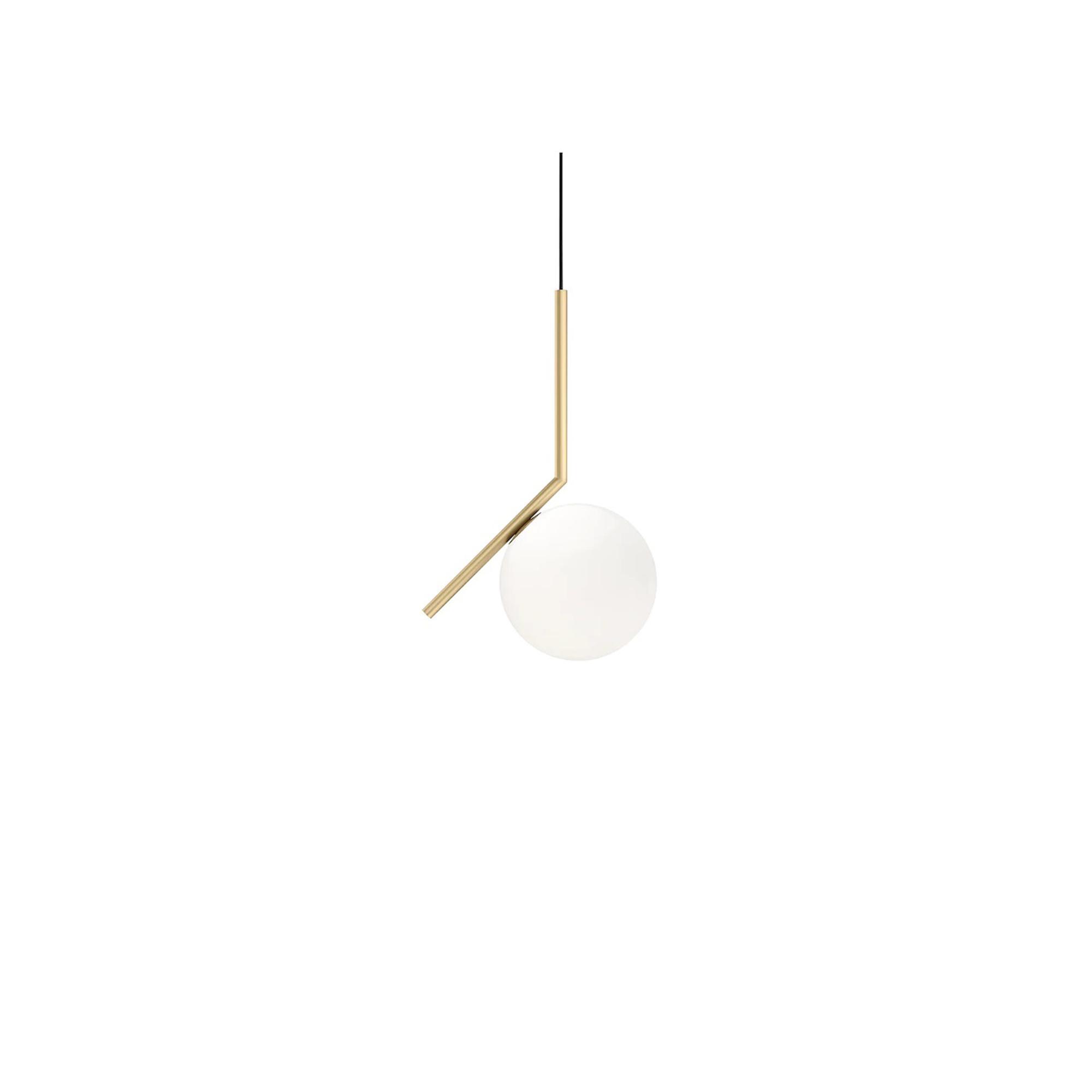 Flos IC S1 Lampadario Ottone