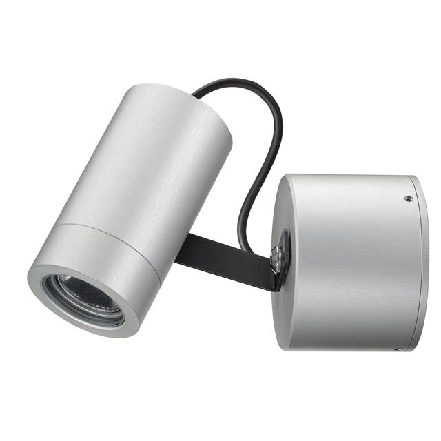 Ilti Luce Lux Wall 17 4000K Vägglampa Justerbar Silvergrå