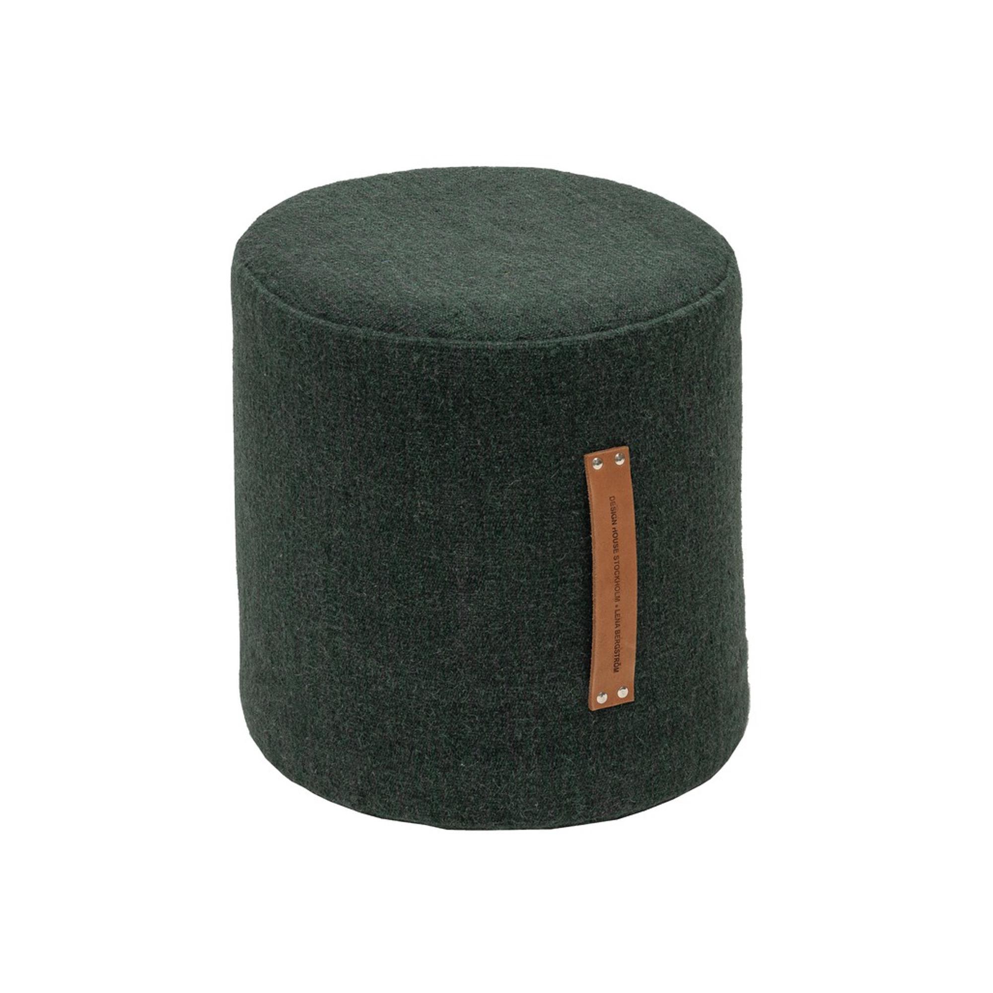 Design House Stockholm Björk Pouf Grün