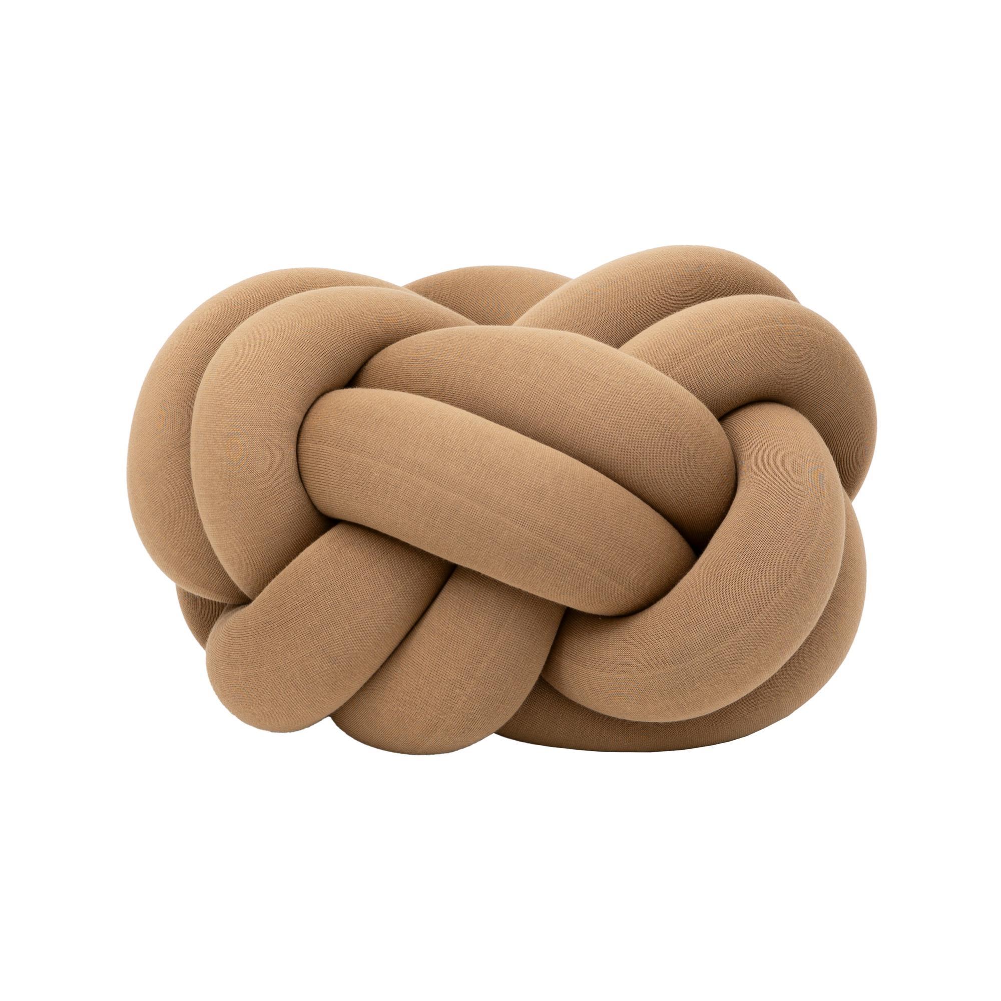 Design House Stockholm Knot Pillow XL Camel