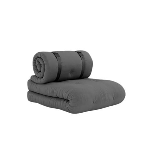 Karup Buckle-Up Fauteuil M. Matras & Riem Outdoor 403 Donkergrijs/ Zwart