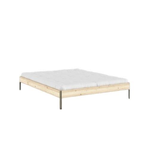 Cadre de Lit Karup Core 160x200 Brut/Vert Sauge