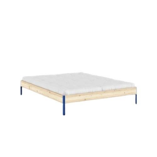 Karup Core Bedframe 160x200 Cm, Onbewerkt/levendig Blauw
