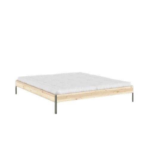 Karup Core Bedframe 180x200 Cm, Onbewerkt/saliegroen