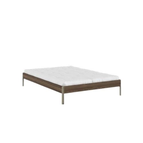 Karup Core Bedframe 140x200 Cm, Johannesbroodbruin/saliegroen