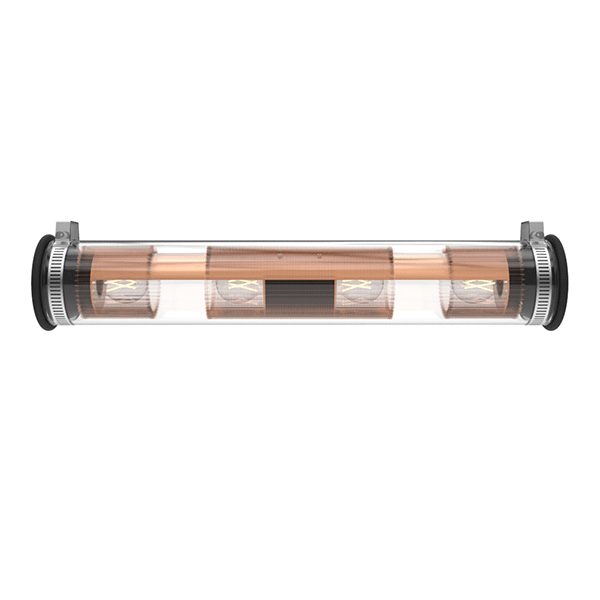 In The Tube 700 Wall lamp Copper