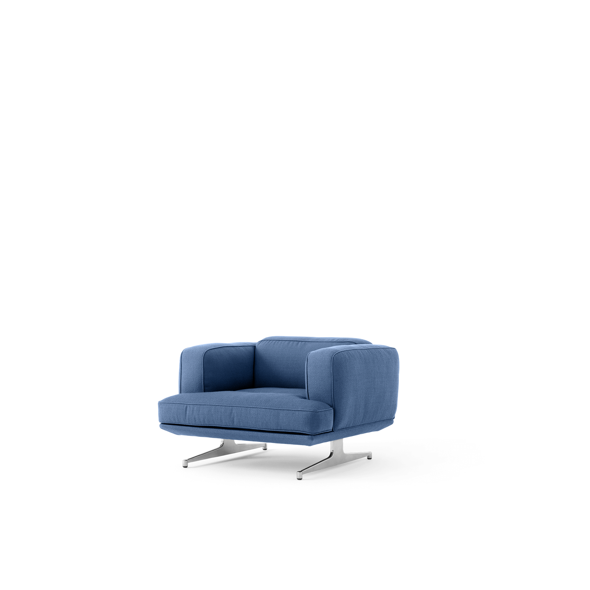 &Tradition Inland AV21 Fauteuil Vidar 733/Aluminium Poli