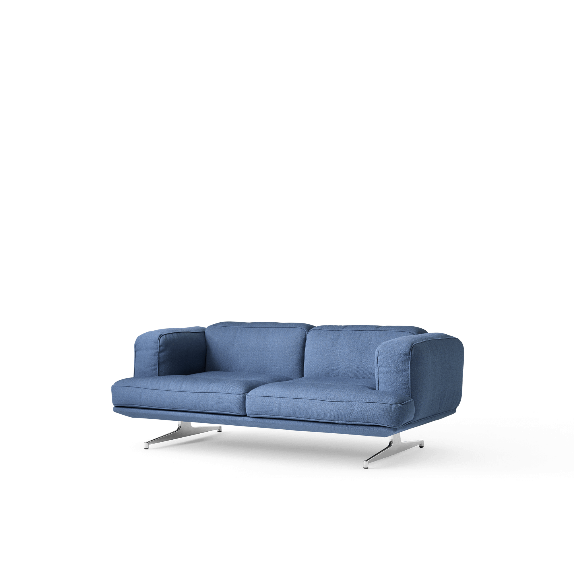 &Tradition Inland AV22 Sofa 2-osobowa Vidar 733/polerowane Aluminiowy
