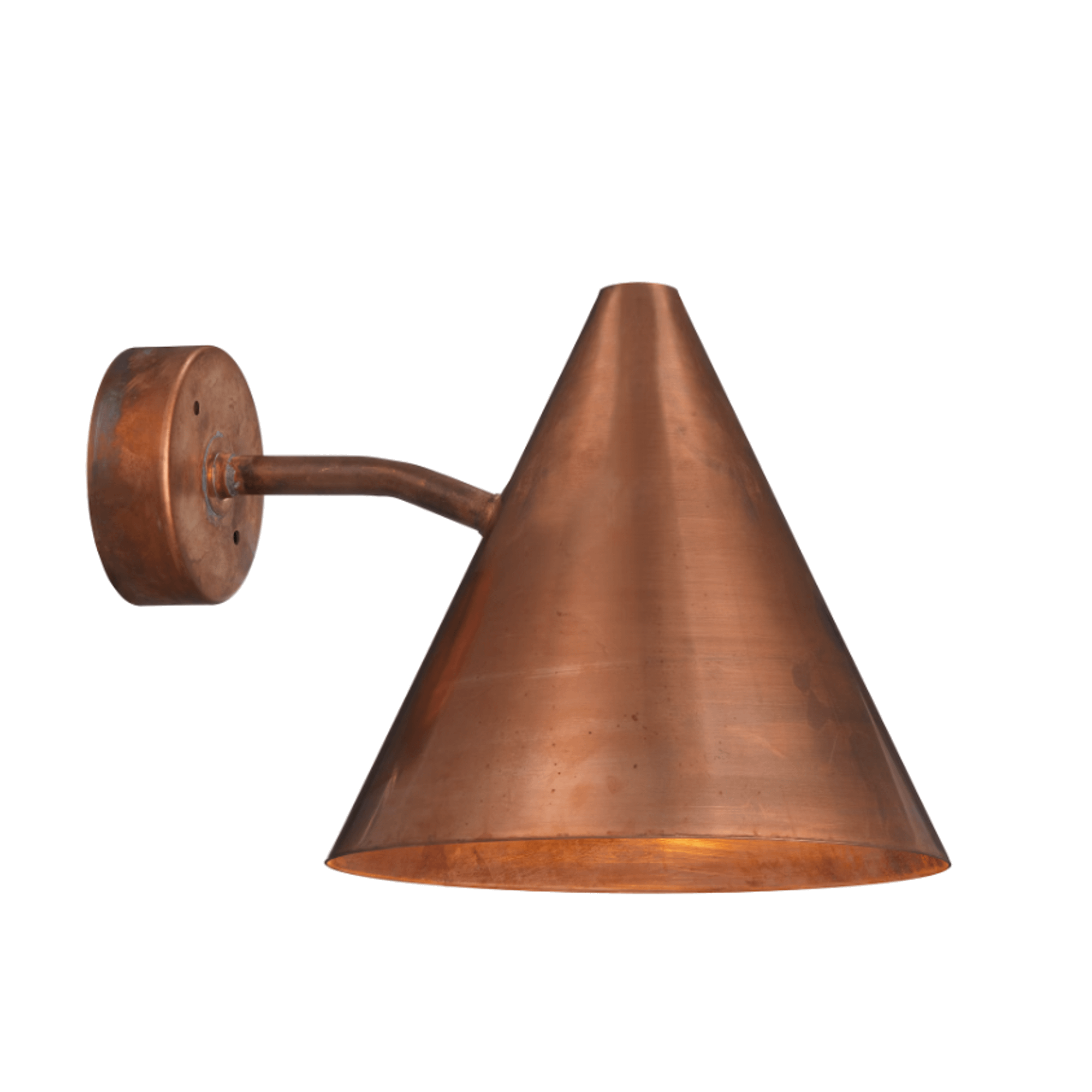 Örsjö Tratten Wandlamp Koper