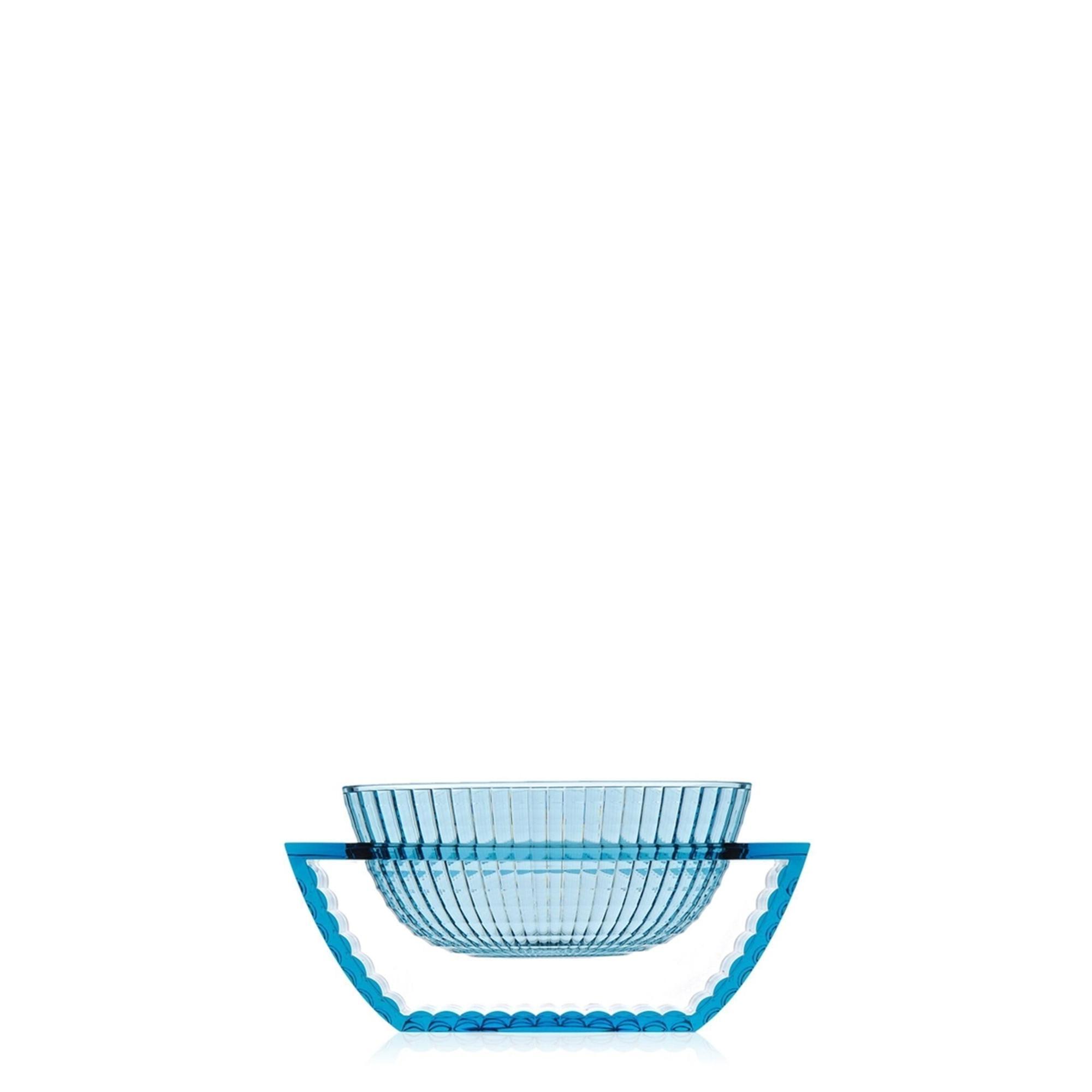 Kartell U Shine Bowl Blauw