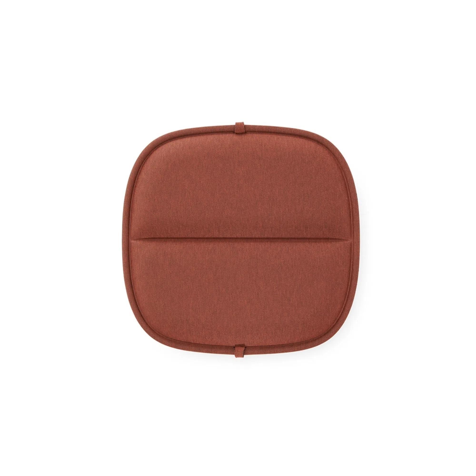 Kartell Coussin Hiray pour Chaise de Salle à Manger Rouge