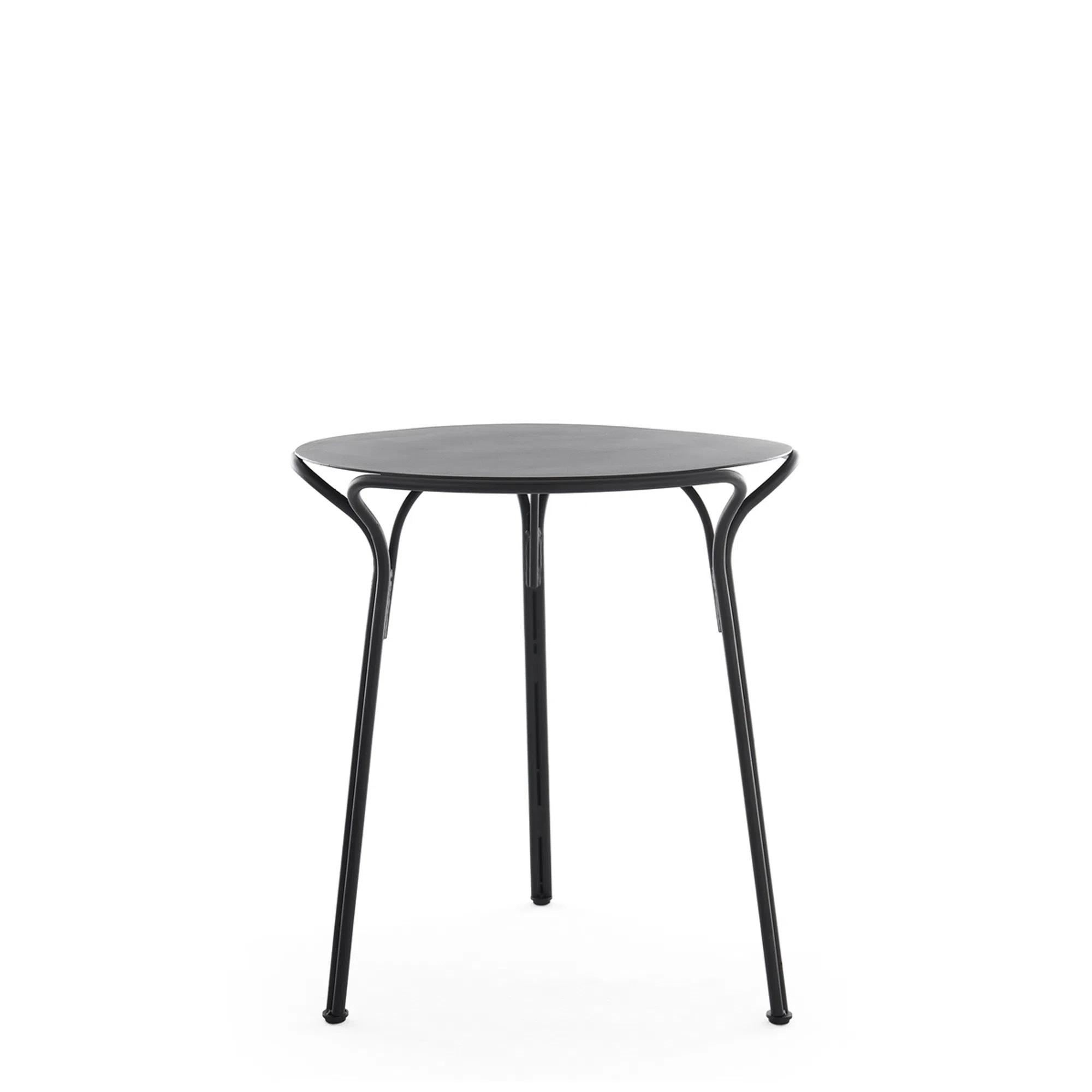 Kartell Hiray Tisch H72 Schwarz