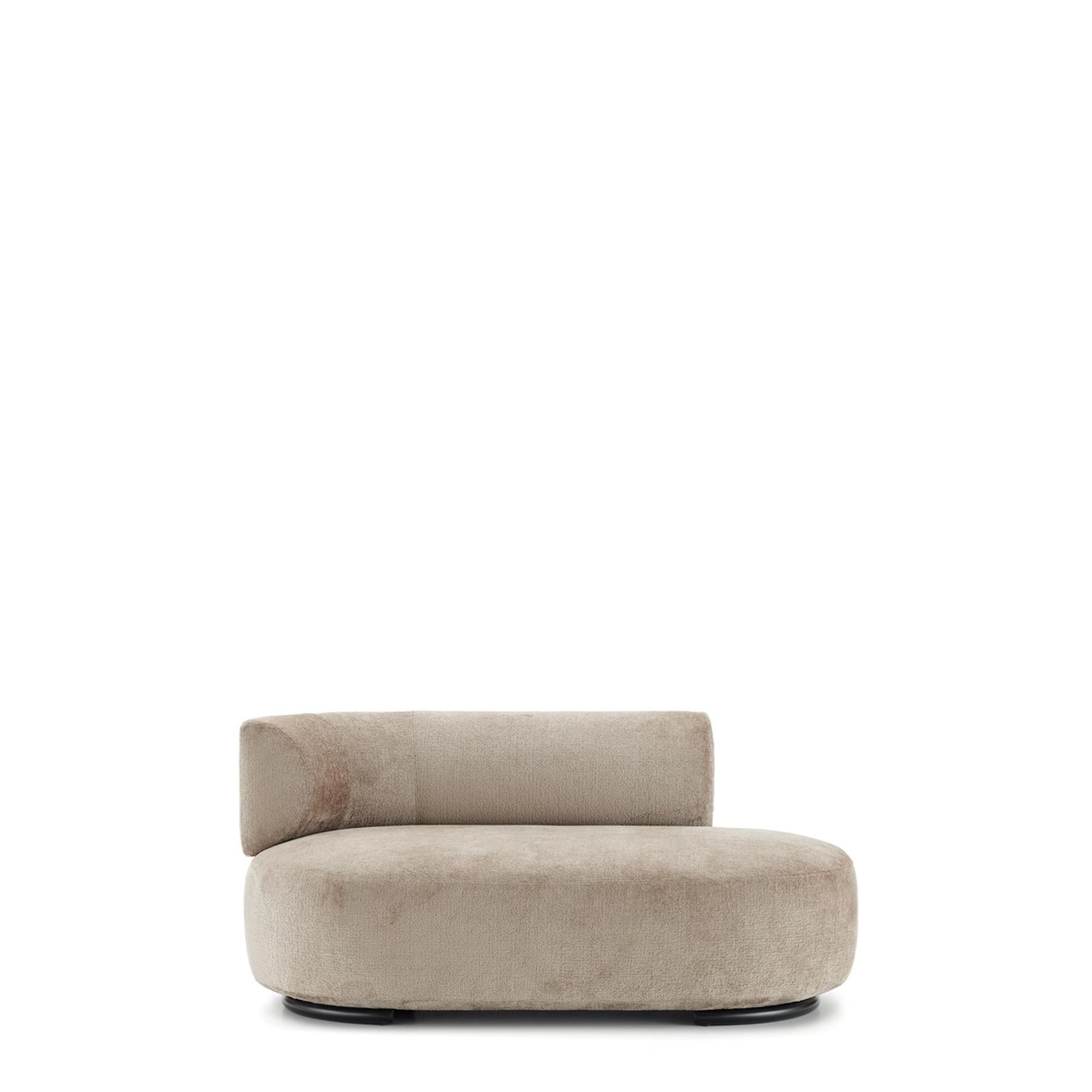 Sofa Kartell K-Wait Dormeuse Lewa Beżowy