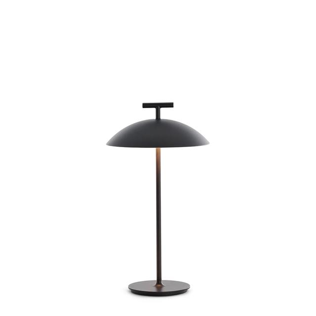 Kartell Mini Geen-A Transportabel Lampe Sort