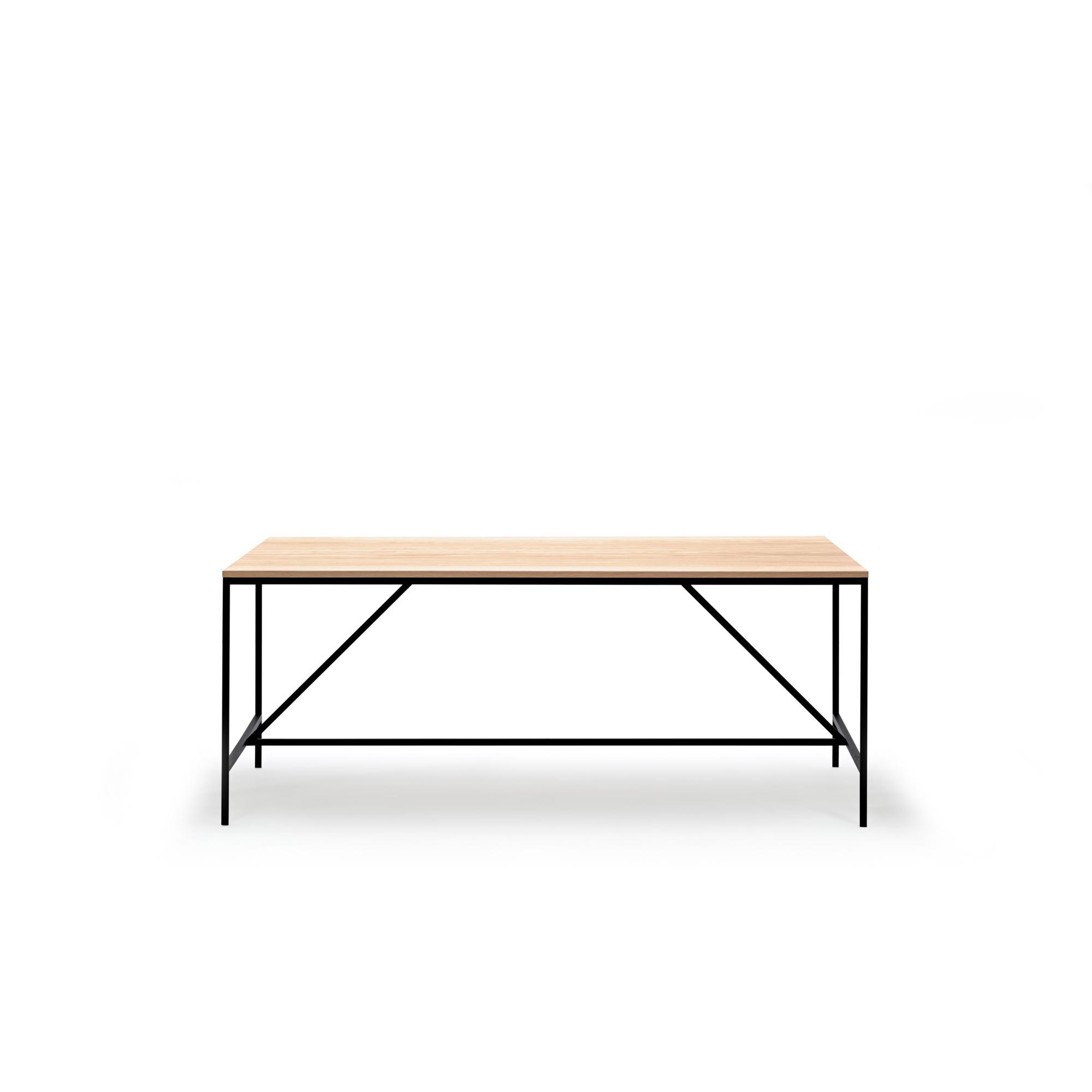 Karakter Cache Dining Table 180 cm Oak/ Black