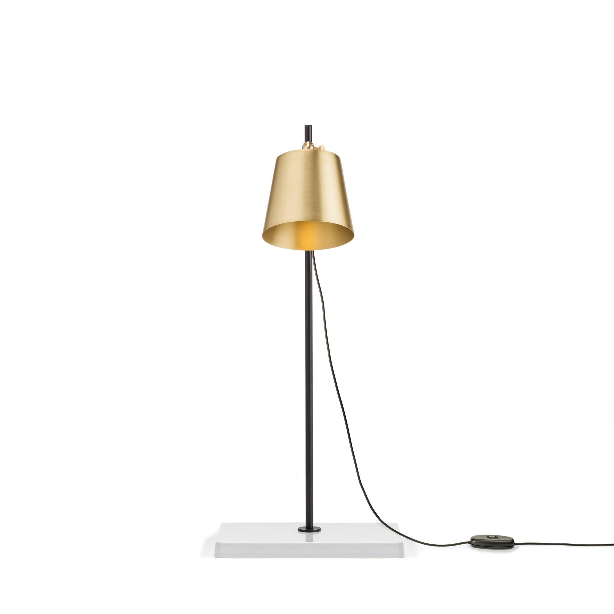 Character Lab Light Table Lamp Brass