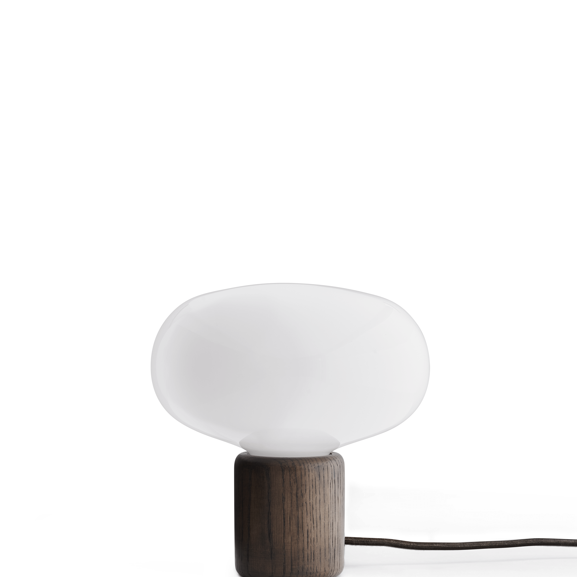 New Works White Opal Glass Shade for Karl-Johan Bordlampe