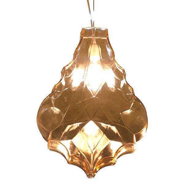 Karman 24 Karati Pendant Transparent Yellow Large