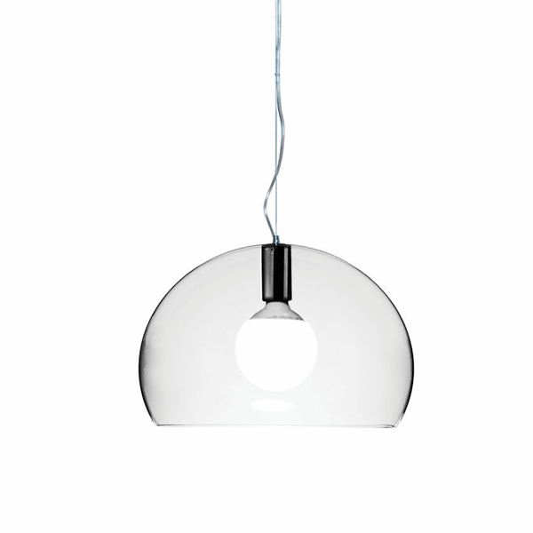 Kartell FL/Y Pendant Transparent Medium