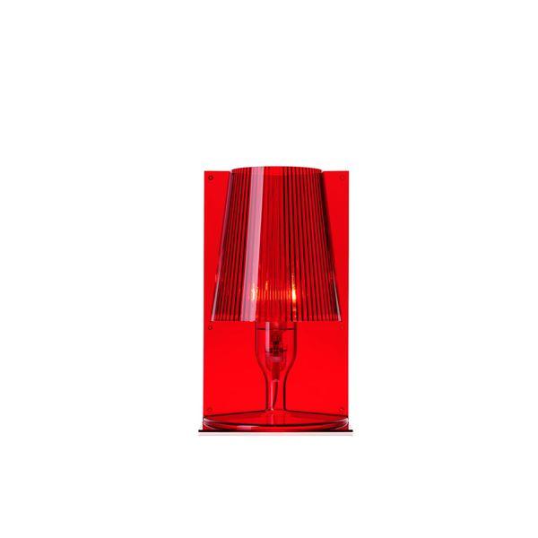 Kartell Take Table Lamp Red