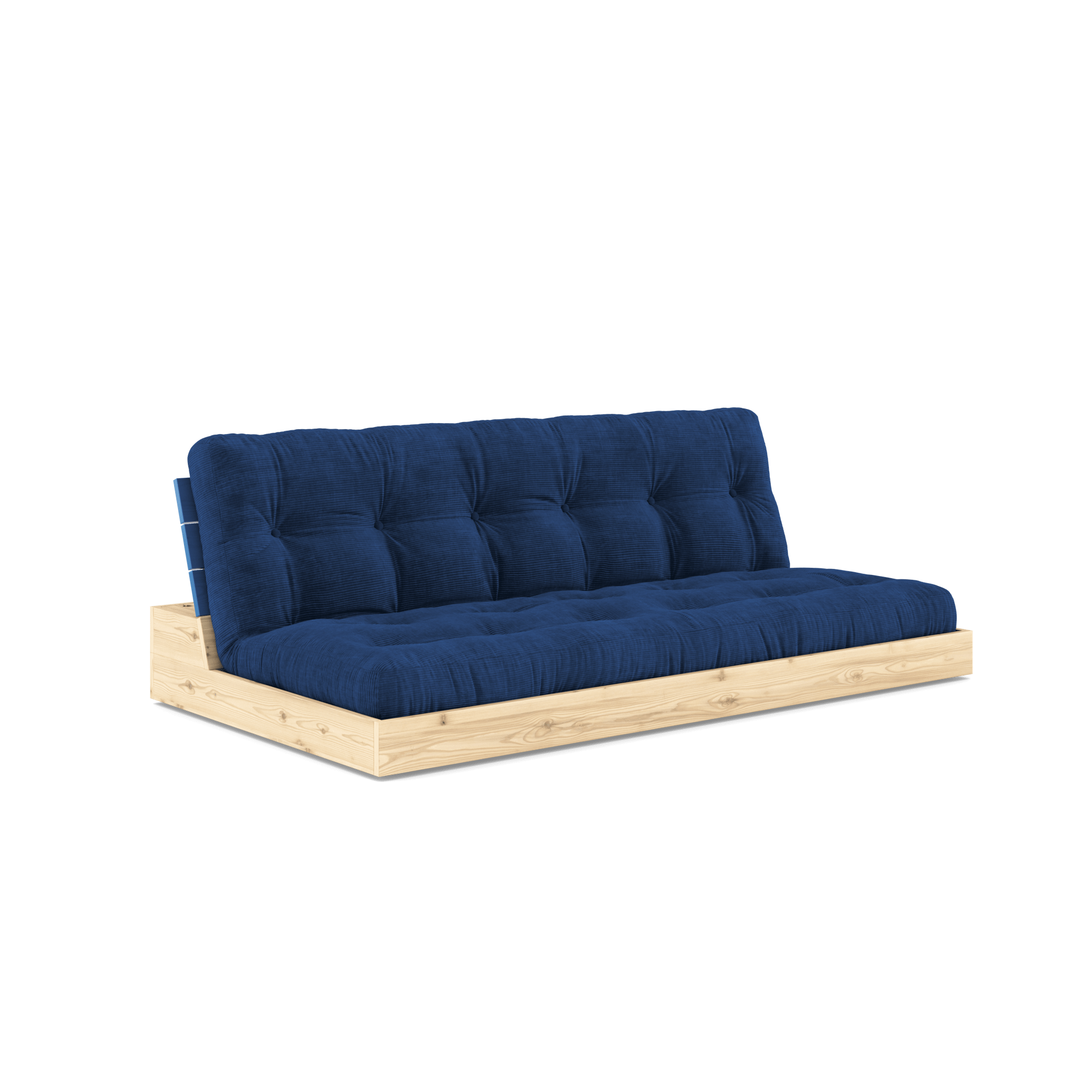 Karup Design Base Vuodesohva 5-kerroksisella Patjalla Cobalt Blue/Royal Blue