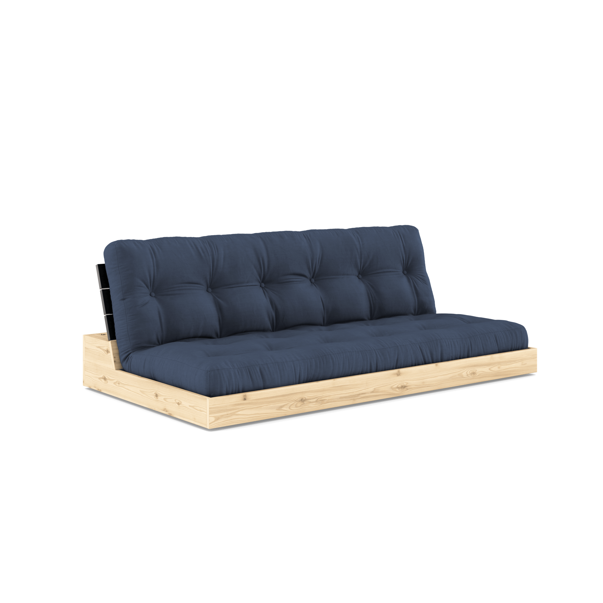 Sofa Podstawa Karup Design z 5-warstwowym Materacem, Czarna Nocna/granatowa