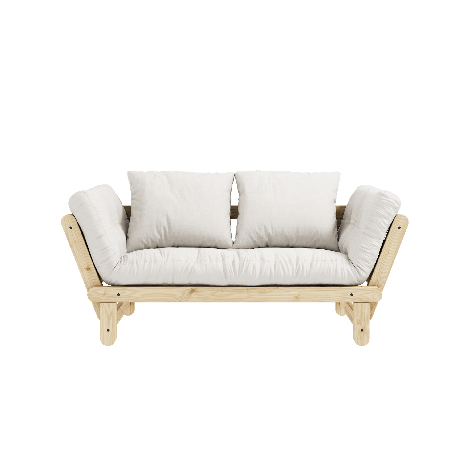 Karup Design Beat Sofa M. Madras 701 Natural/Klarlakeret