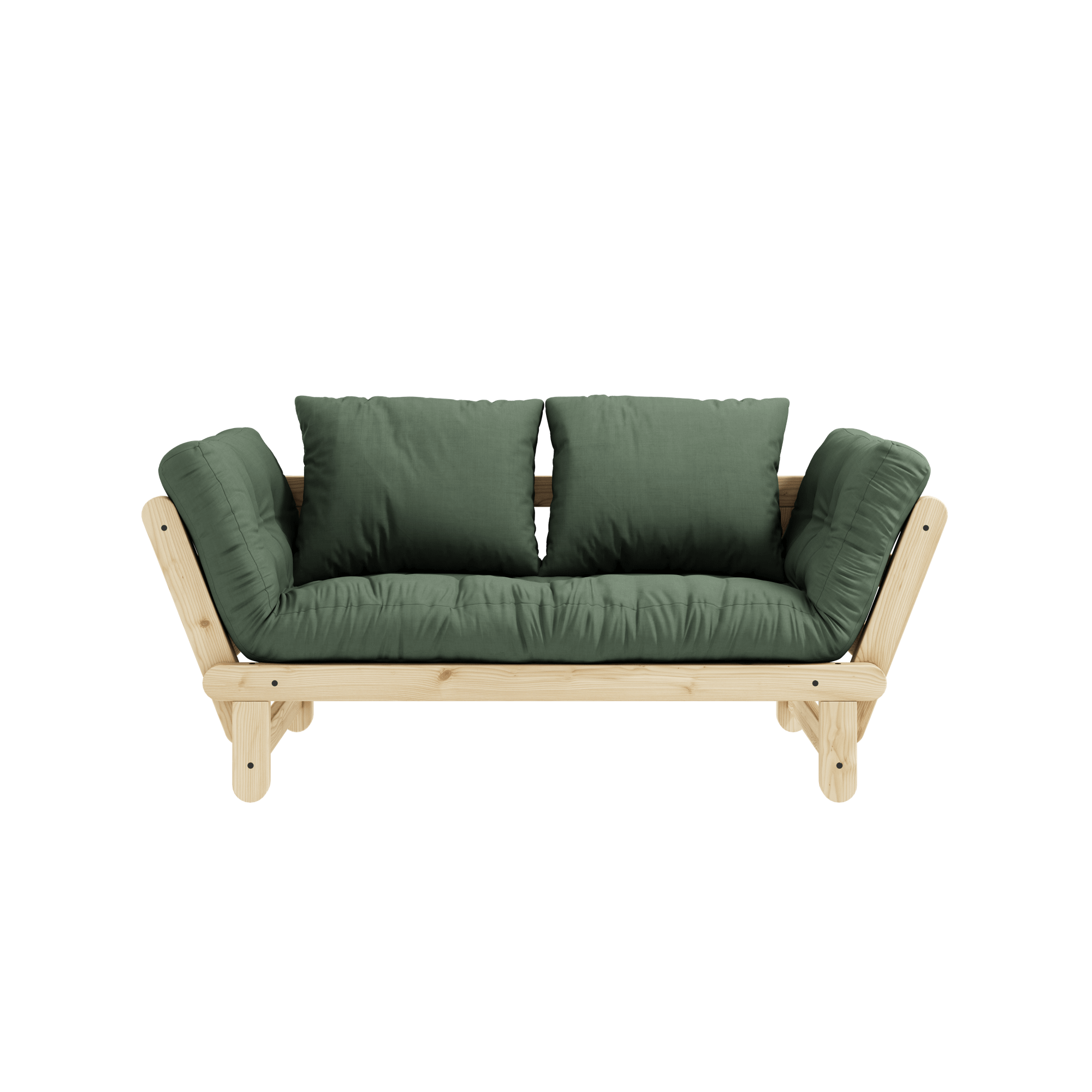 Karup Design Beat Sofa M. Patja 756 Oliivinvihreä/Kirkaslakattu