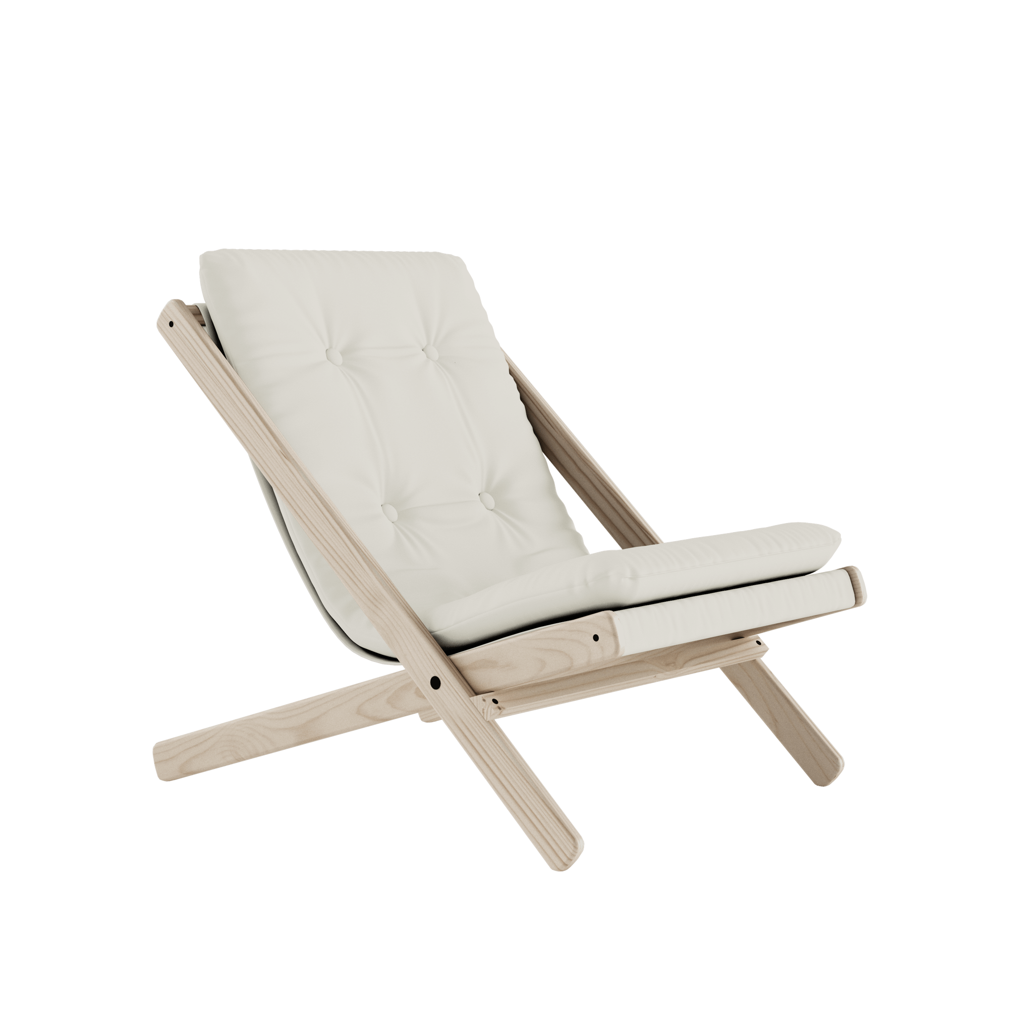 Karup Design Boogie Armchair M. Mattress 701 Natural/Raw Beech