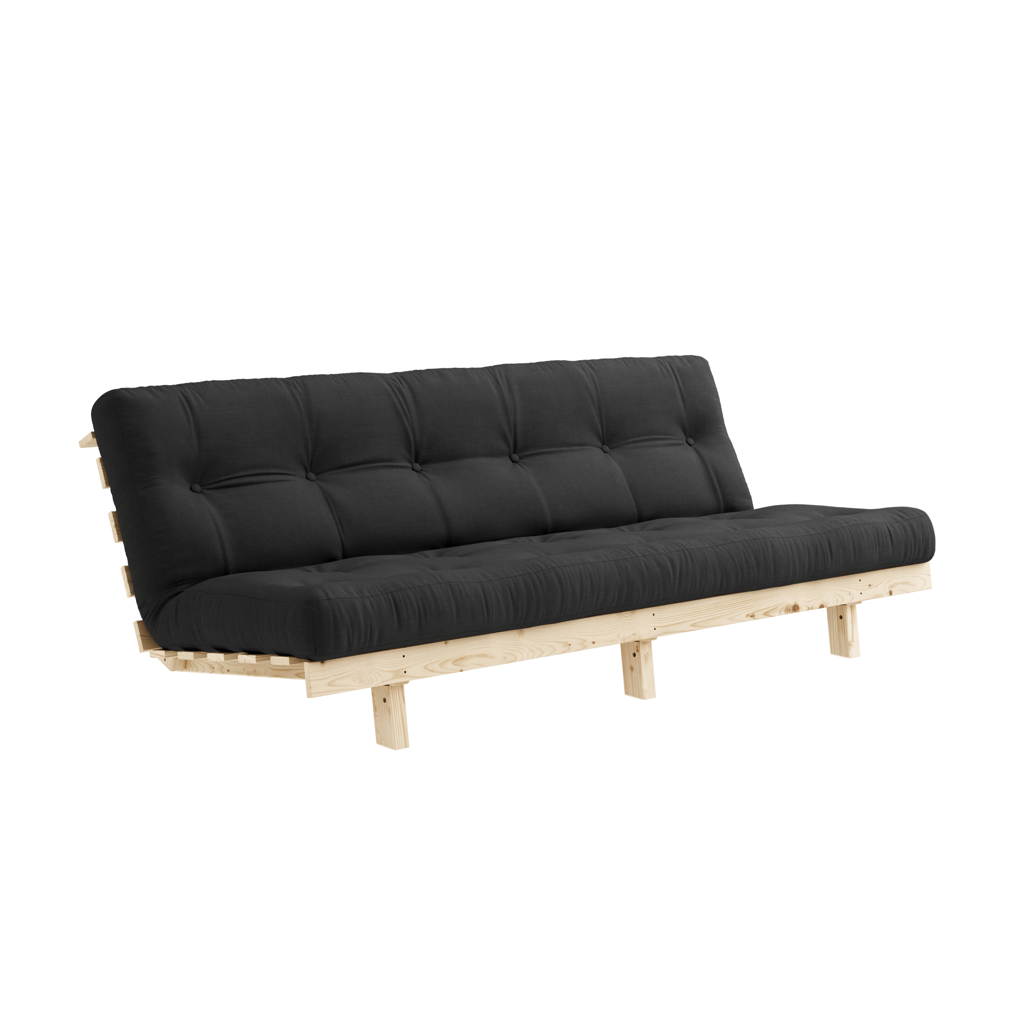 Karup Design Lean Sofa Sofa Z Materacem Alpha 130x200 Ciemnoszary/Surowy