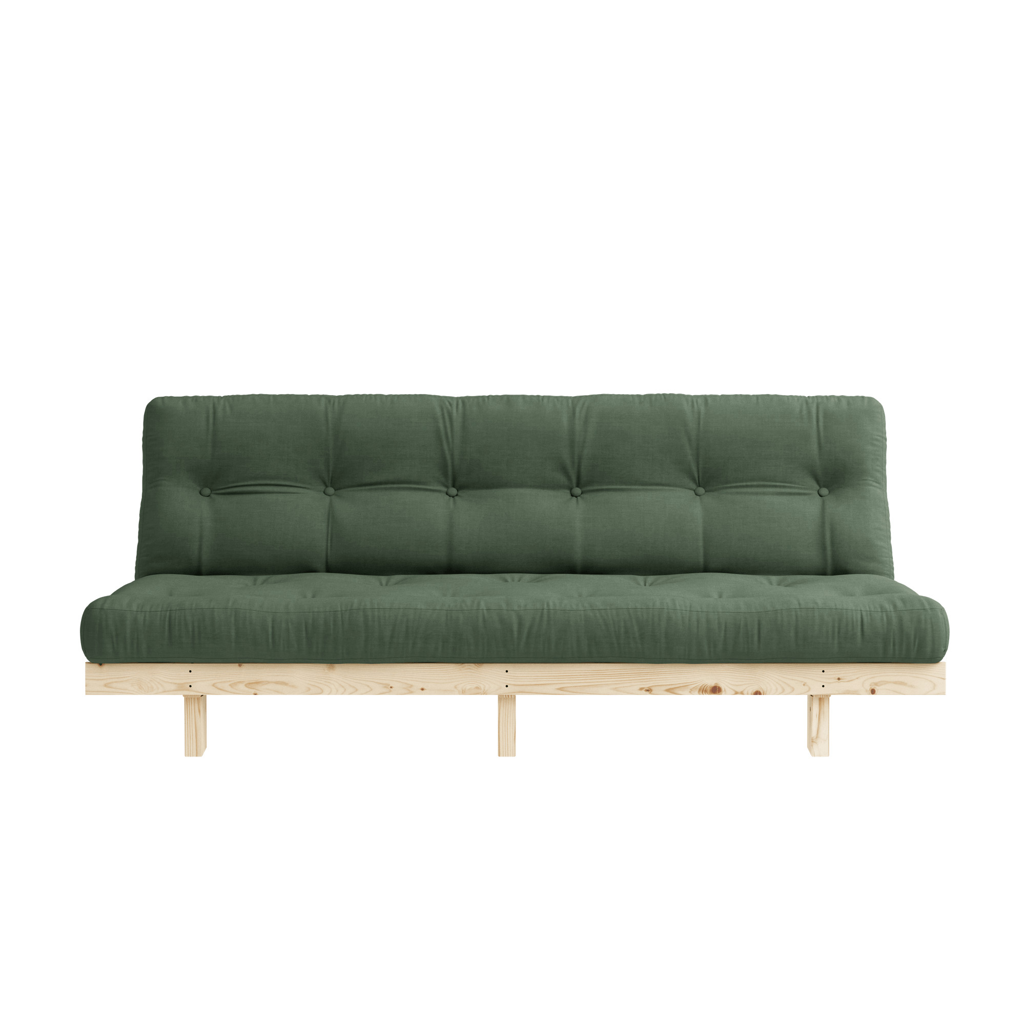 Karup Design Lean Sofa M. 5-kerroksinen patja 756 oliivinvihreä