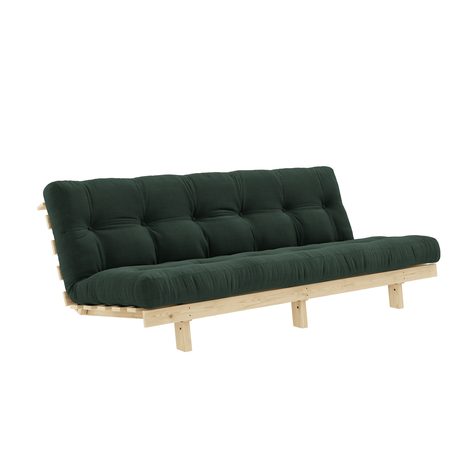 Karup Design Lean Sofa Bank met Alpha-matras 130x200 Zeewier/Rauw