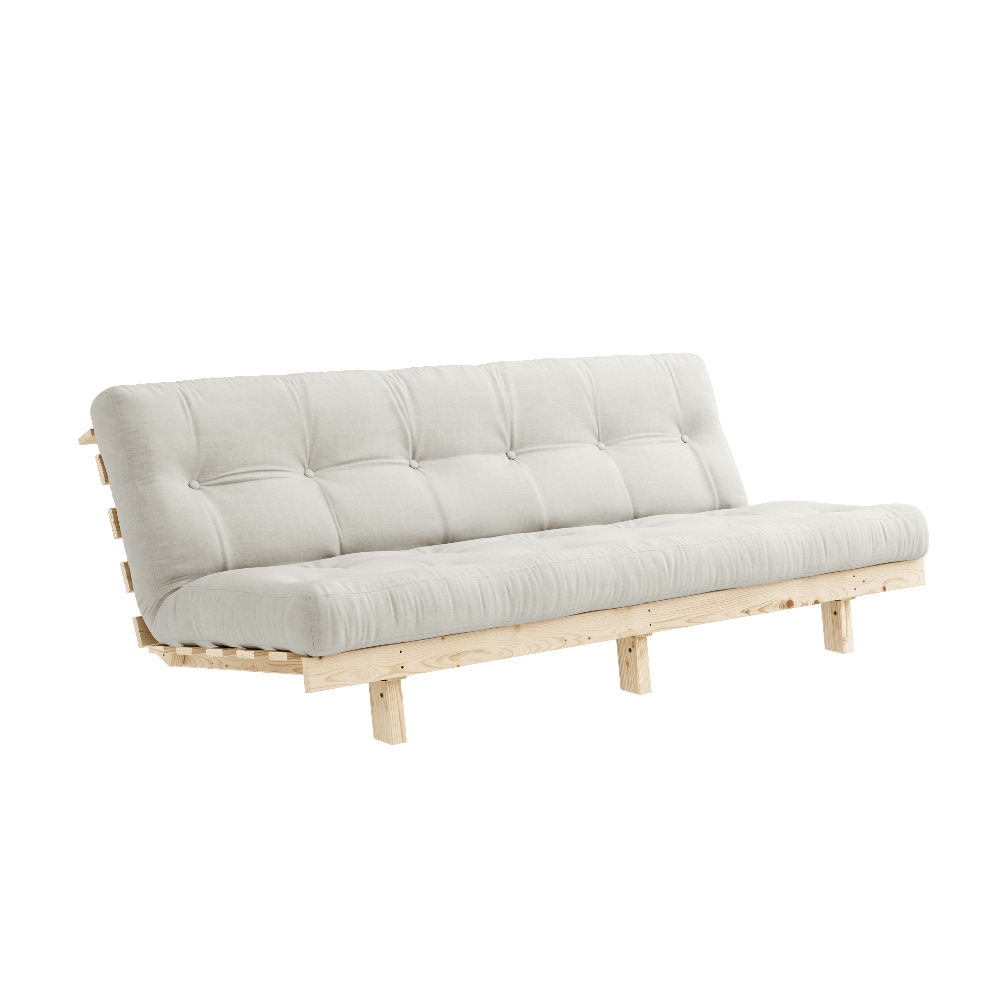 Karup Design Lean Sofa Bank met Alpha-matras 130x200 Naturel/ruw