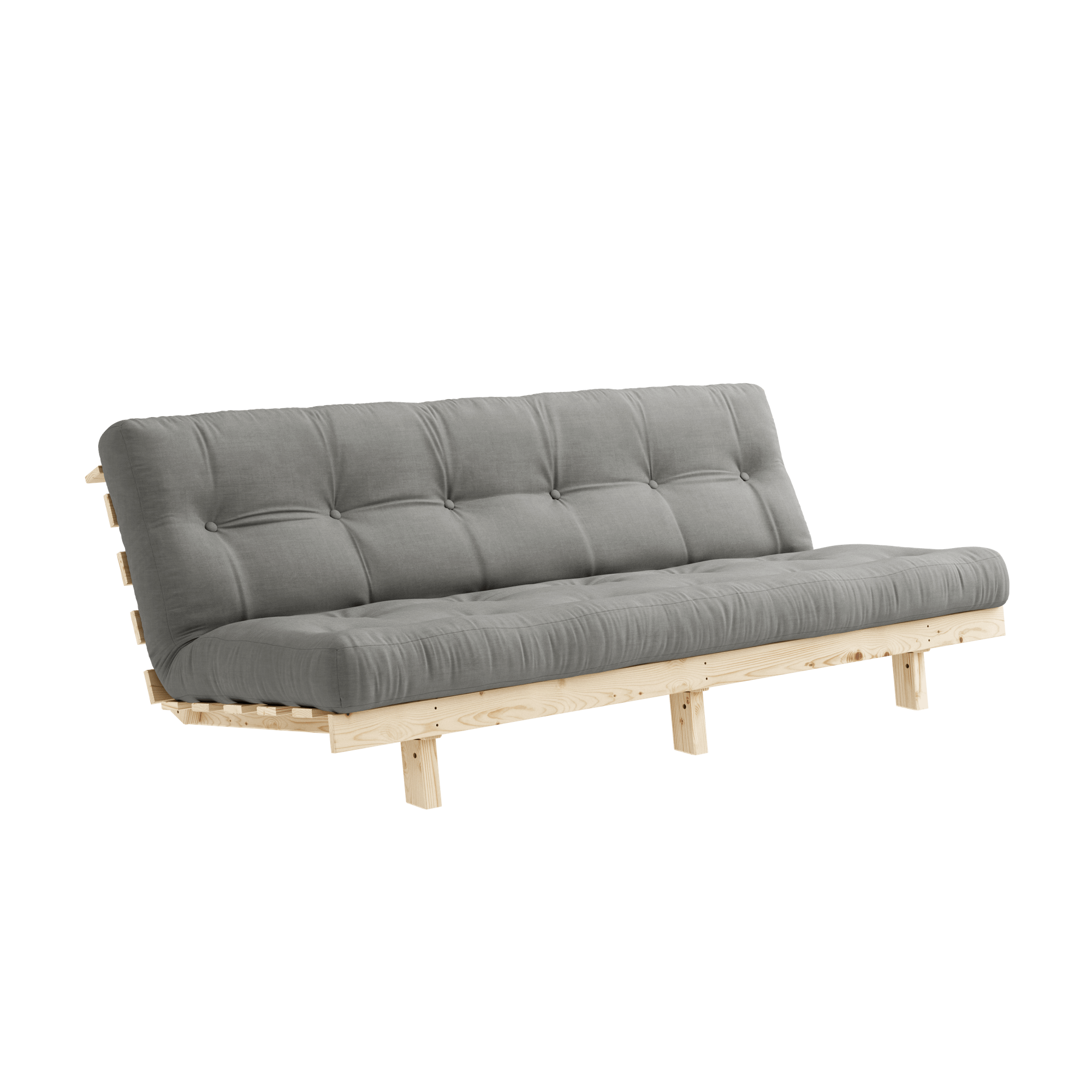 Karup Design Lean Sofa Bank met Alpha-matras 130x200 Grijs/ruw