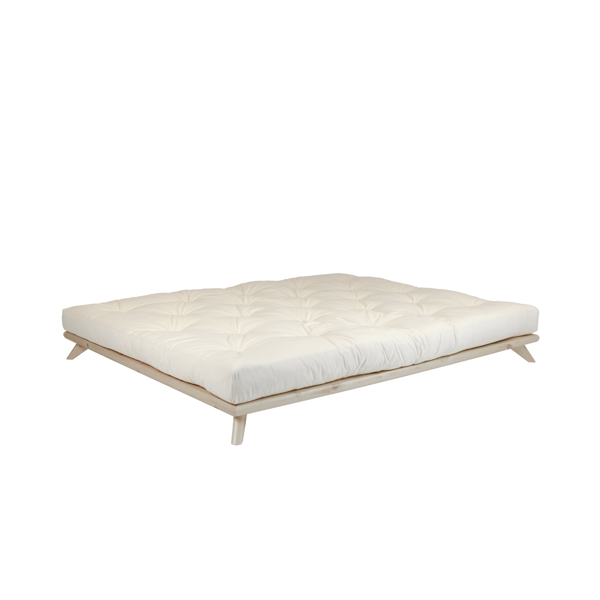 Karup Design Senza Estructura de Cama 140x200 Pino Lacado Incoloro