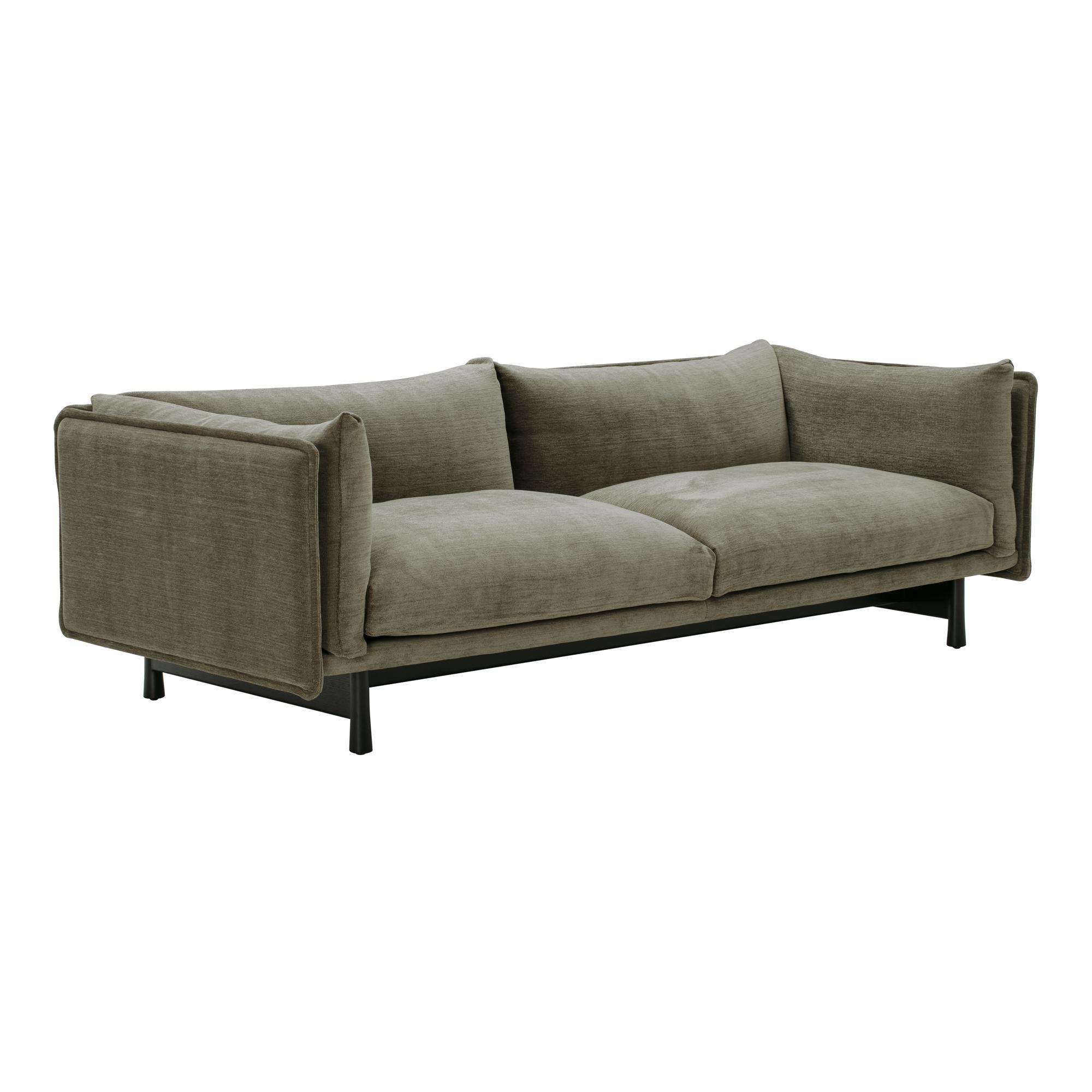 Wendelbo Kite Modular Sofa 09 2.5-seater Roco 08/ Black Stained Oak