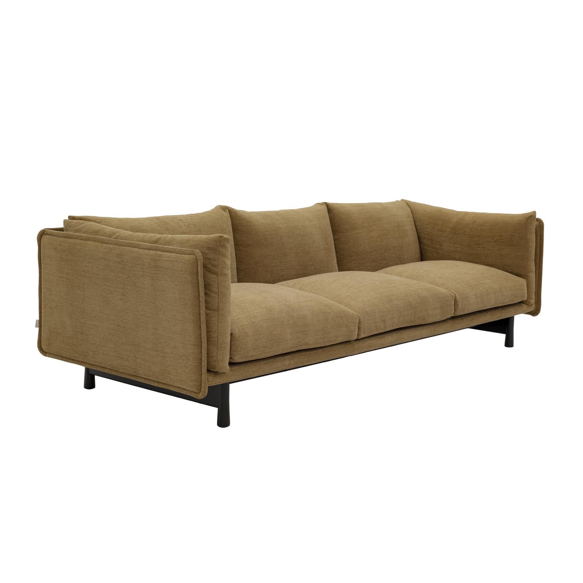 Wendelbo Kite Modular Sofa 01 3 Size Roco 02/ Black Stained Oak