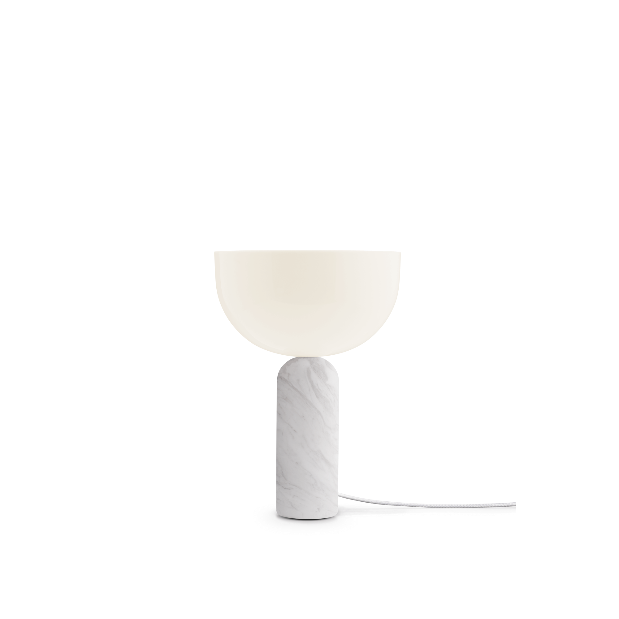 NEW WORKS Lampada da Tavolo Kizu Marmo Bianco Piccolo