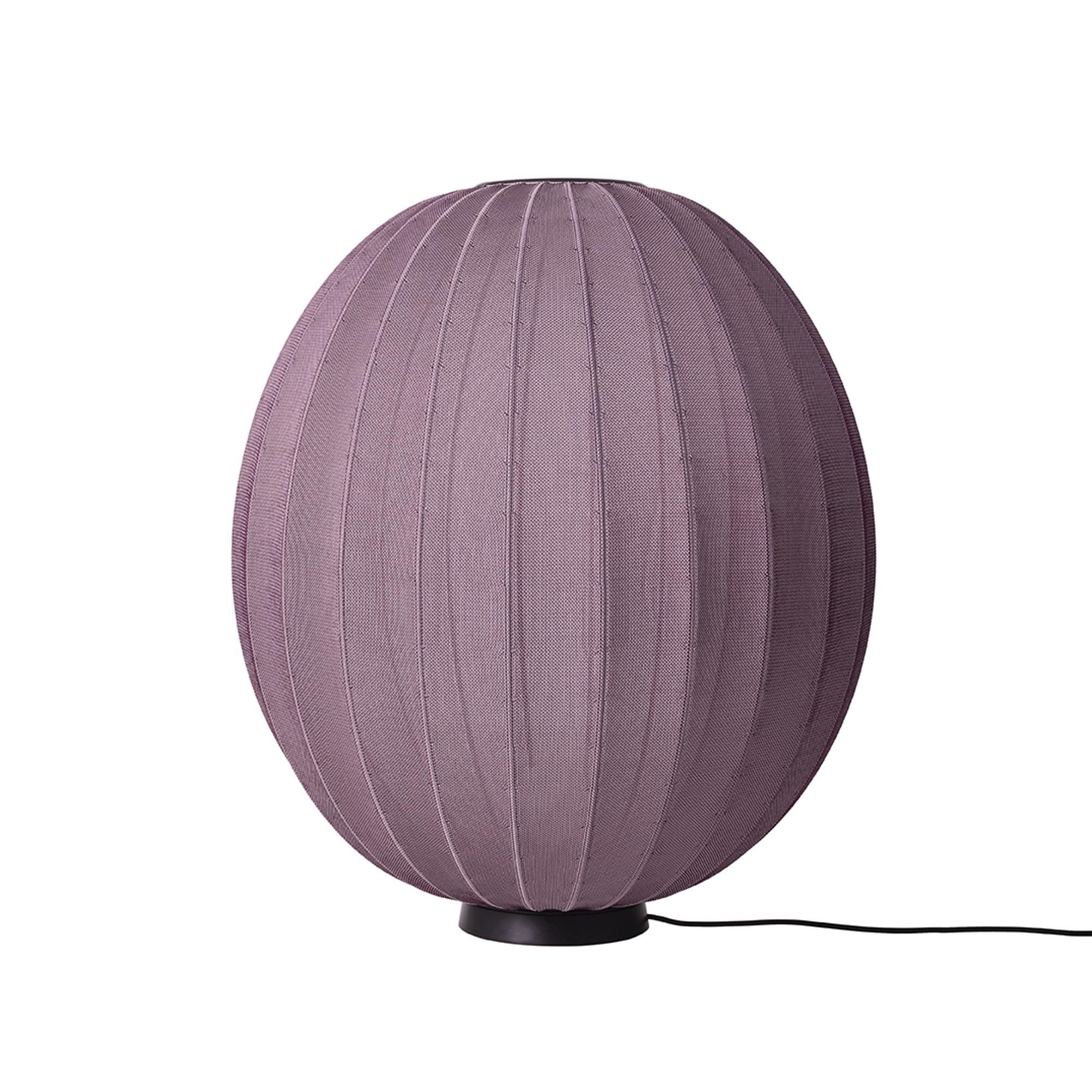 Lampadaire Haut/bas Knit-Wit, Made By Hand, Ø65, Bordeaux