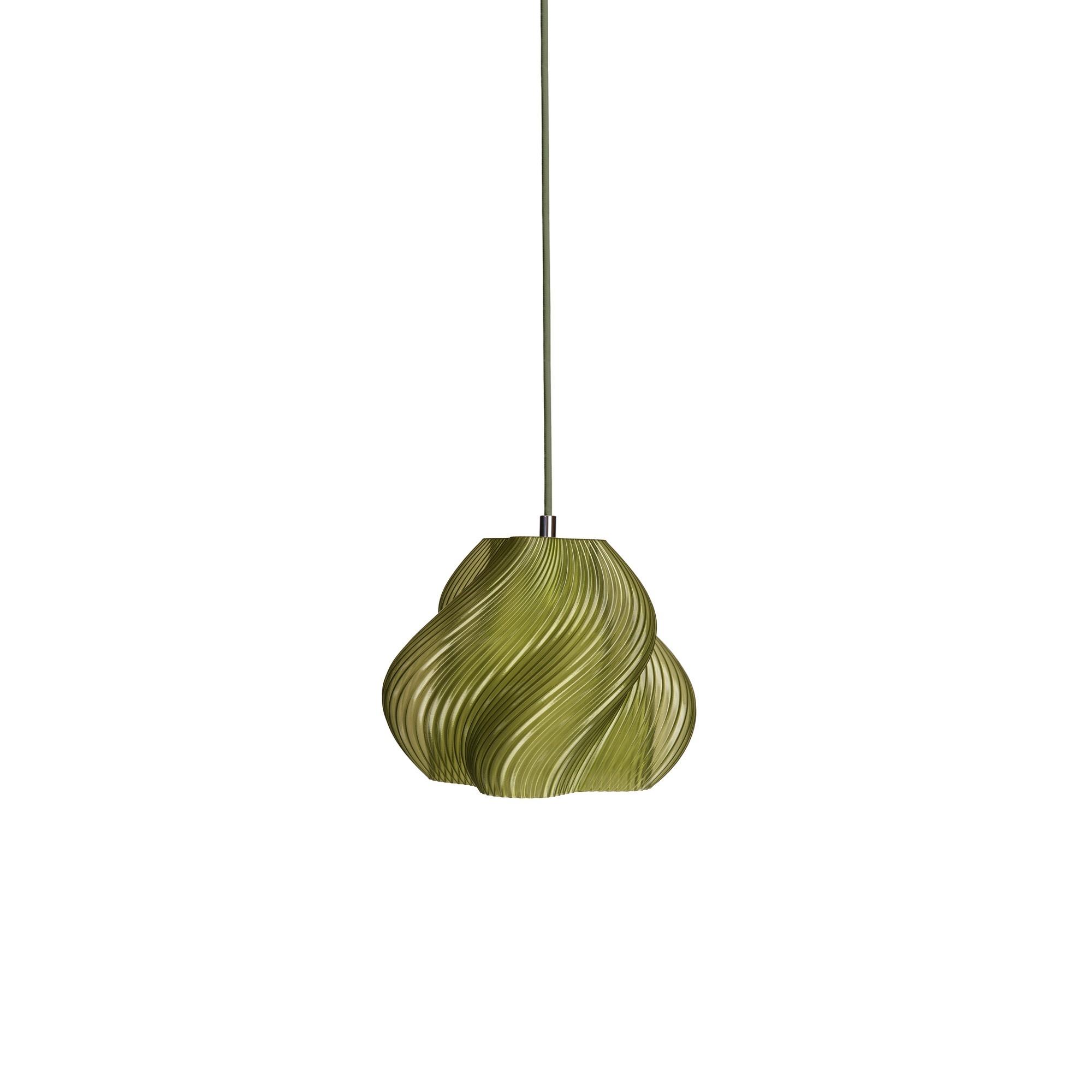 Crème Atelier Soft Serve 01 Pendant Olive/ Chrome