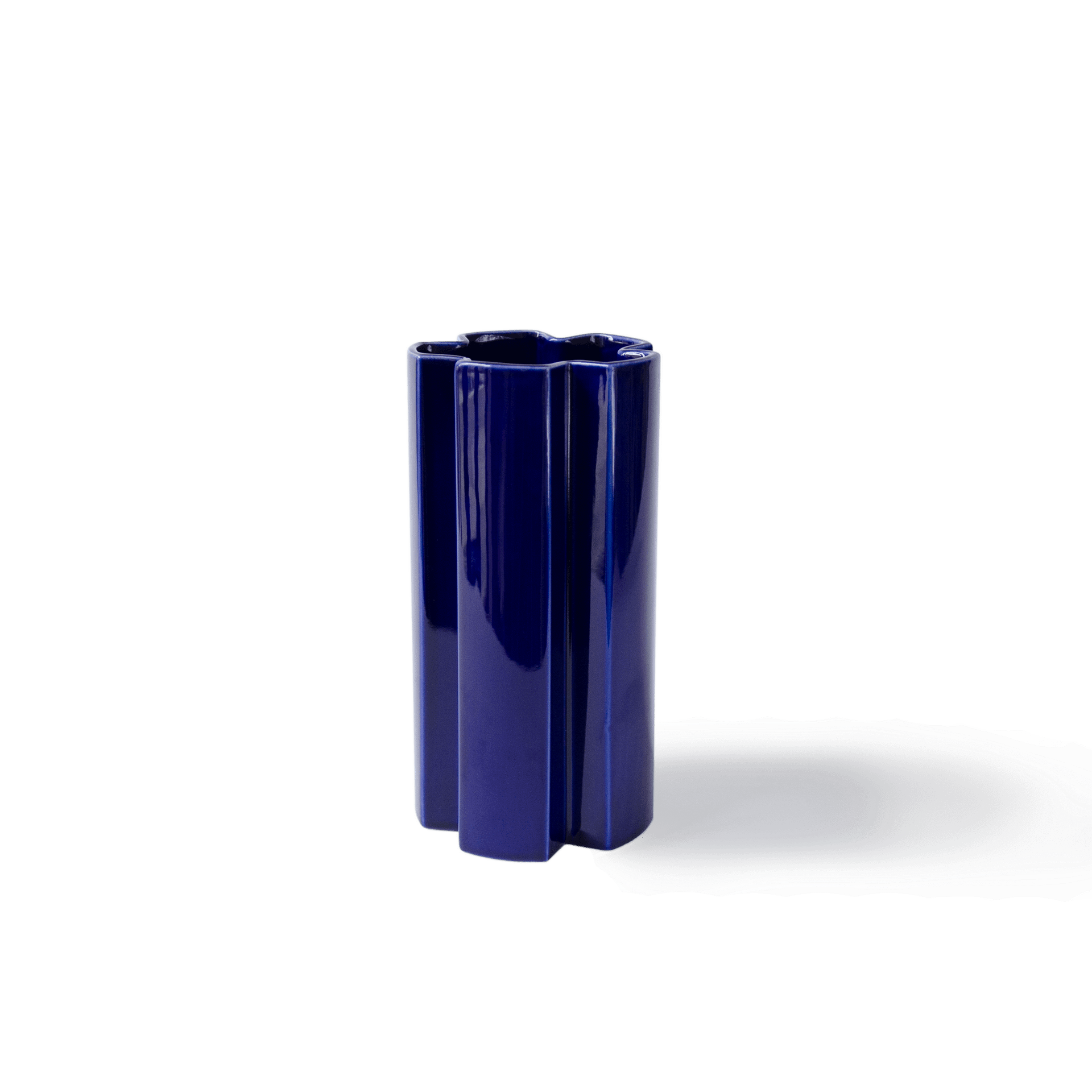 Grand Vase Étoile Mazo KYO Bleu Solide Køb her!