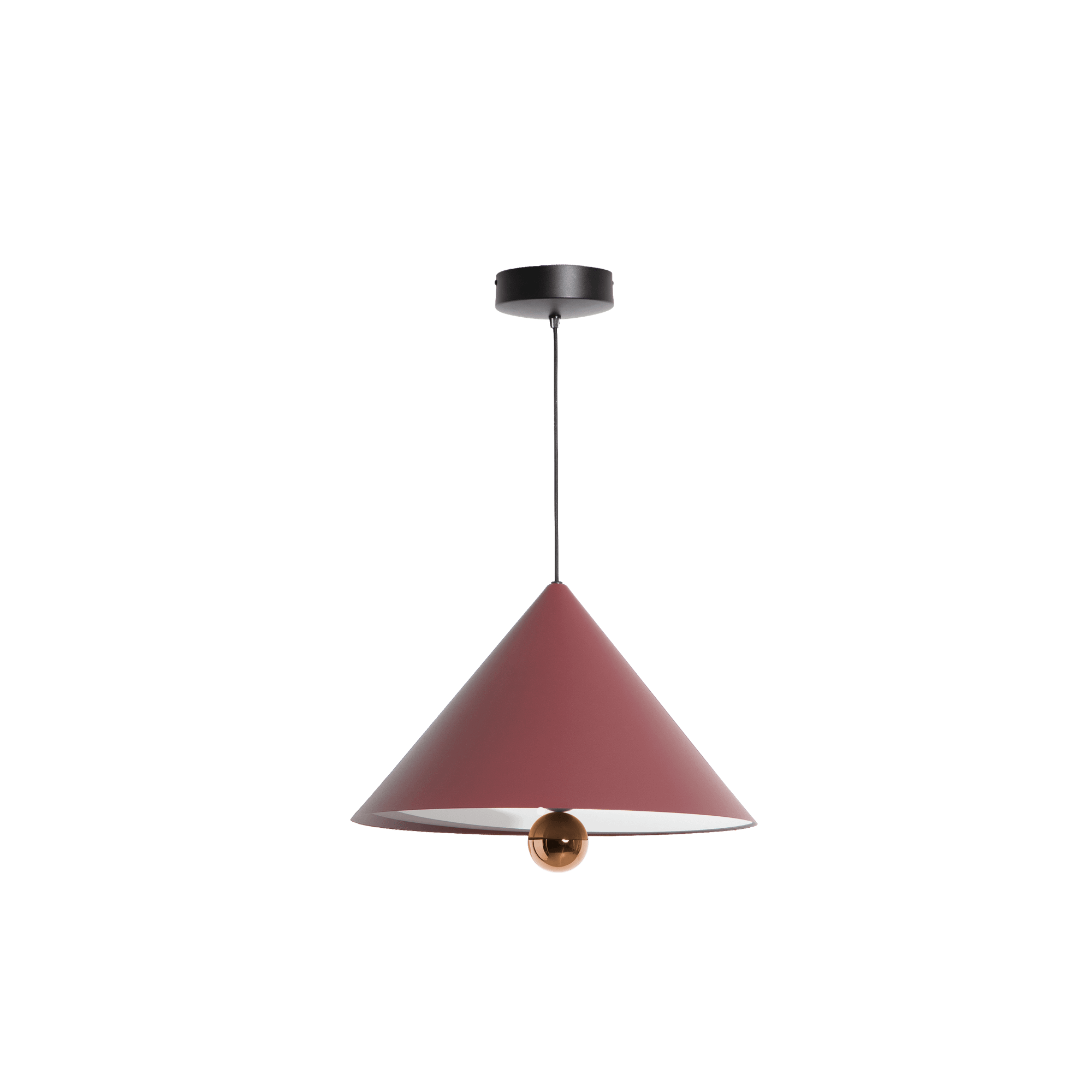 Petite Friture CHERRY LED Hanglamp Groot Rood Bruin