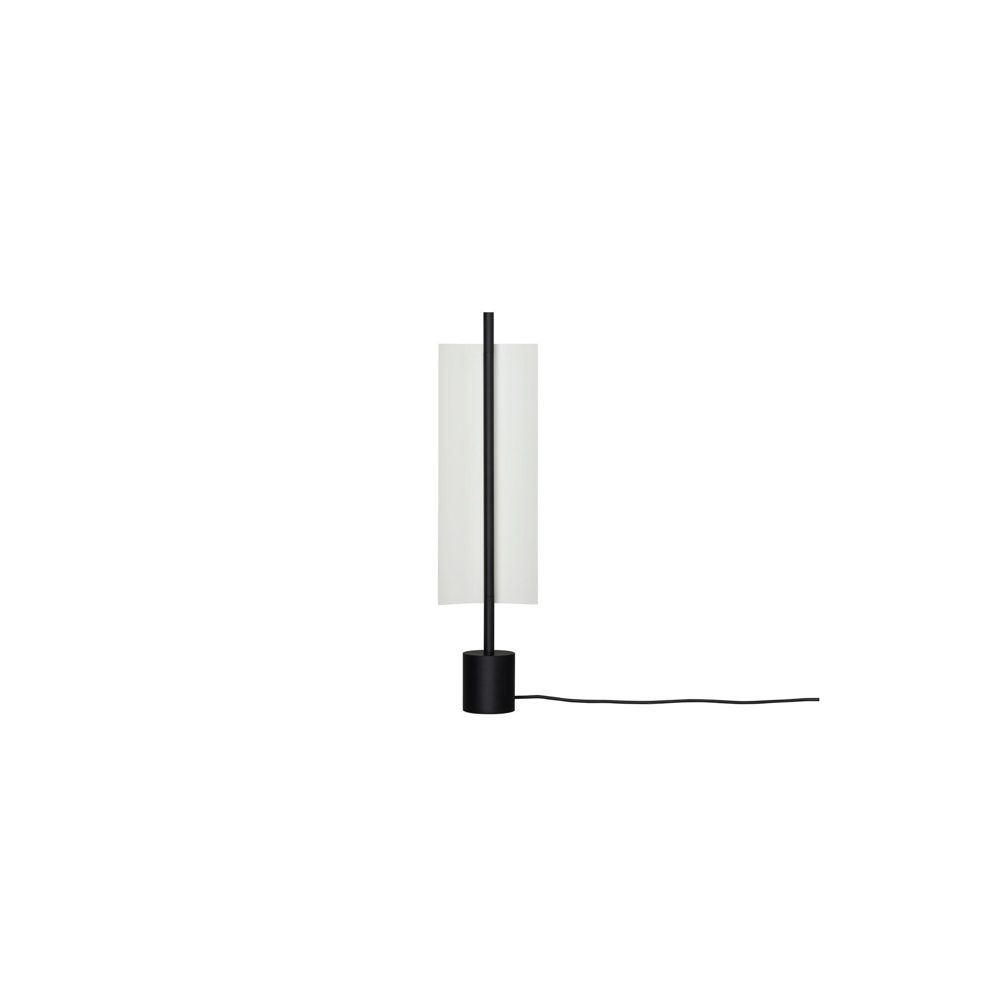 Santa & Cole Lámina 45 Table Lamp White/ Black