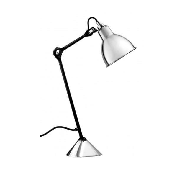 Lampe Gras N205 Bordlampe Krom & Matt Sort