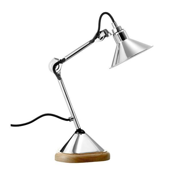 Lampe Gras N207 Tischleuchte Chrom & Chrom