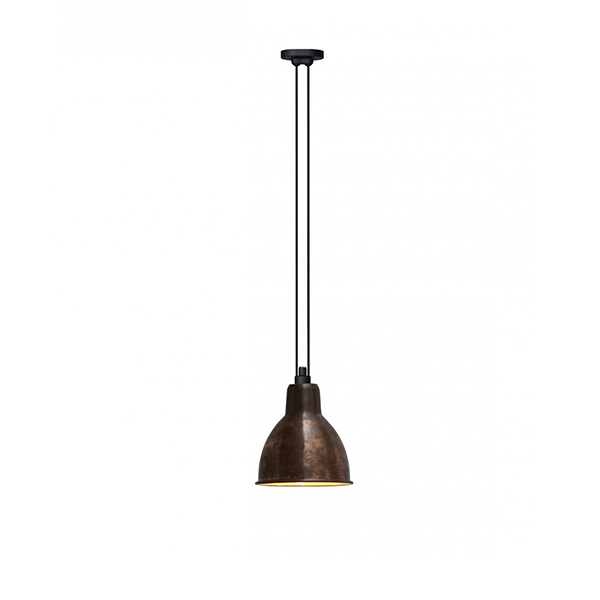 Lampe Gras N322 XL Pendant Raw Copper Round