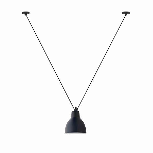 Lampe Gras N323 XL Pendant Mat Blue Round