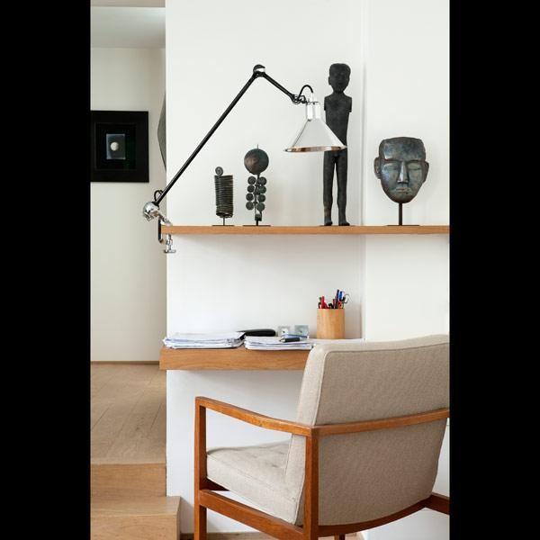 Lampe Gras N201 Bordslampa Svart & Krom