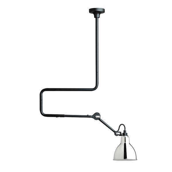 Lampe Gras N312 Loftlampe Mat Sort & Krom